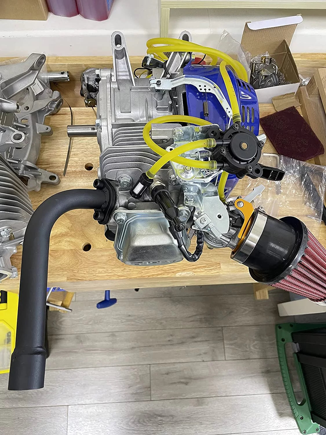 Threaded Exhaust Pipe V375
