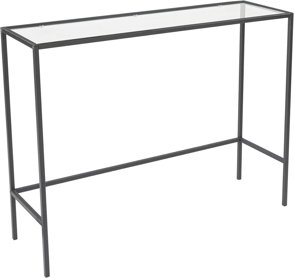 Black Glass Console Table R320