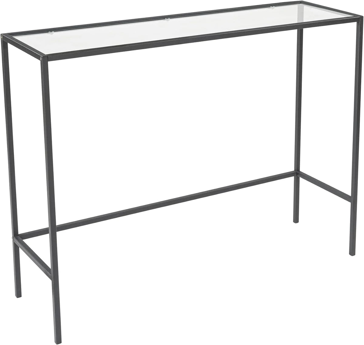 Black Glass Console Table R320