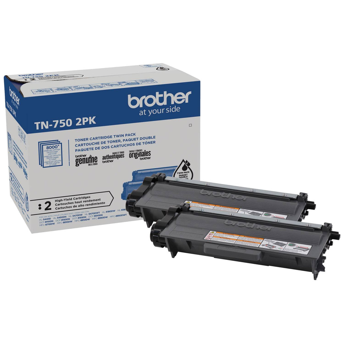 Black High Yield Toner Cartridge 2/Pack G227