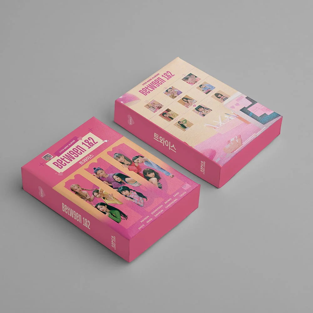 55Pcs KPOP Photo Cards Mini Poster P1510