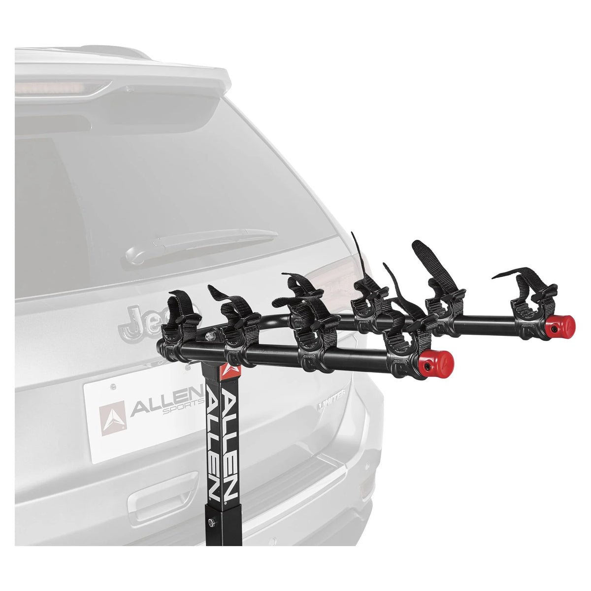 4-Bicycle Hitch Mounted Bike Rack Carrier O87365