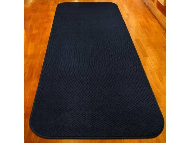 Navy Blue Skid-Resistant Carpet Runner 22 ft. x 36 in. M1922
